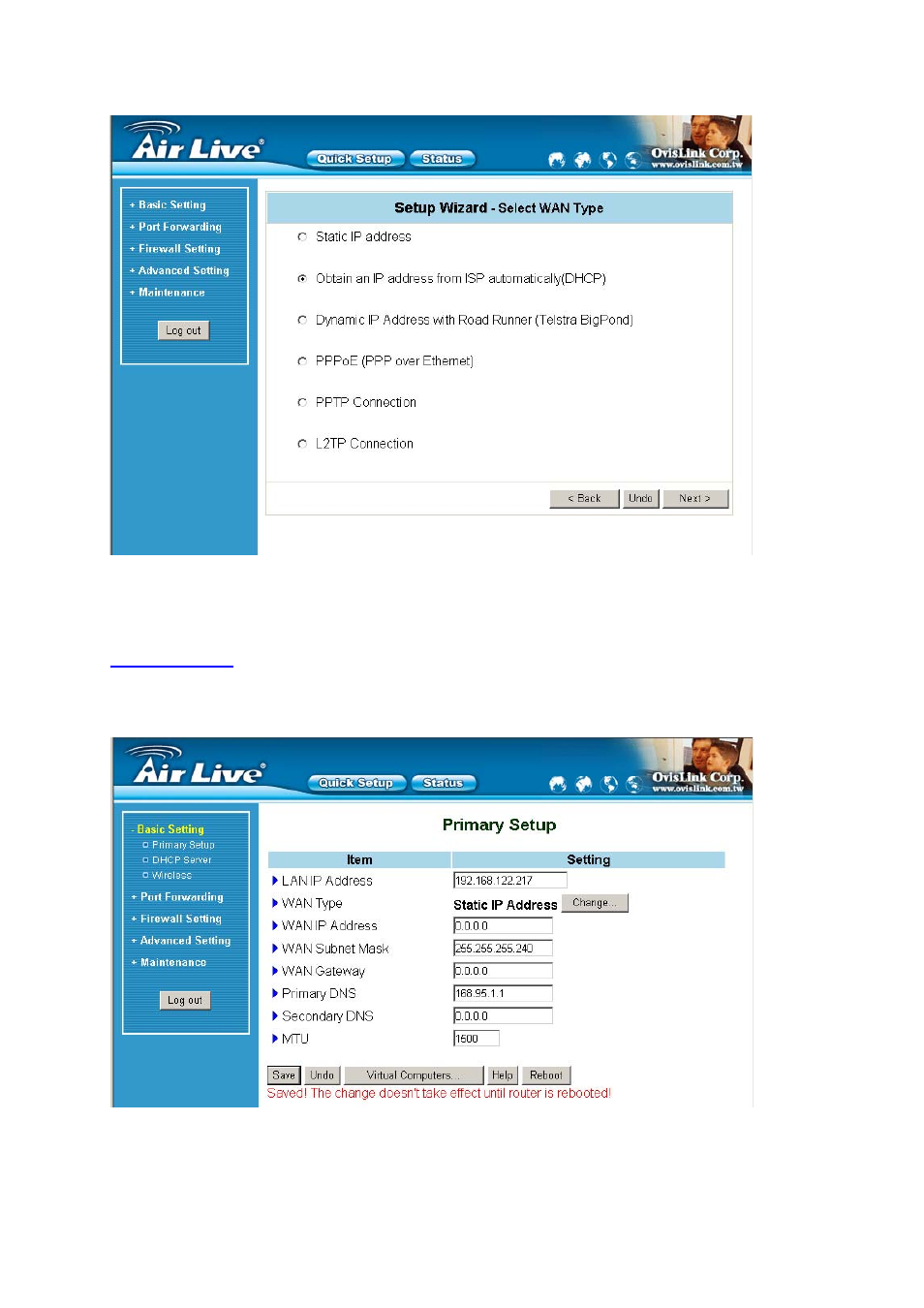 AirLive WT-2000R User Manual | Page 96 / 99