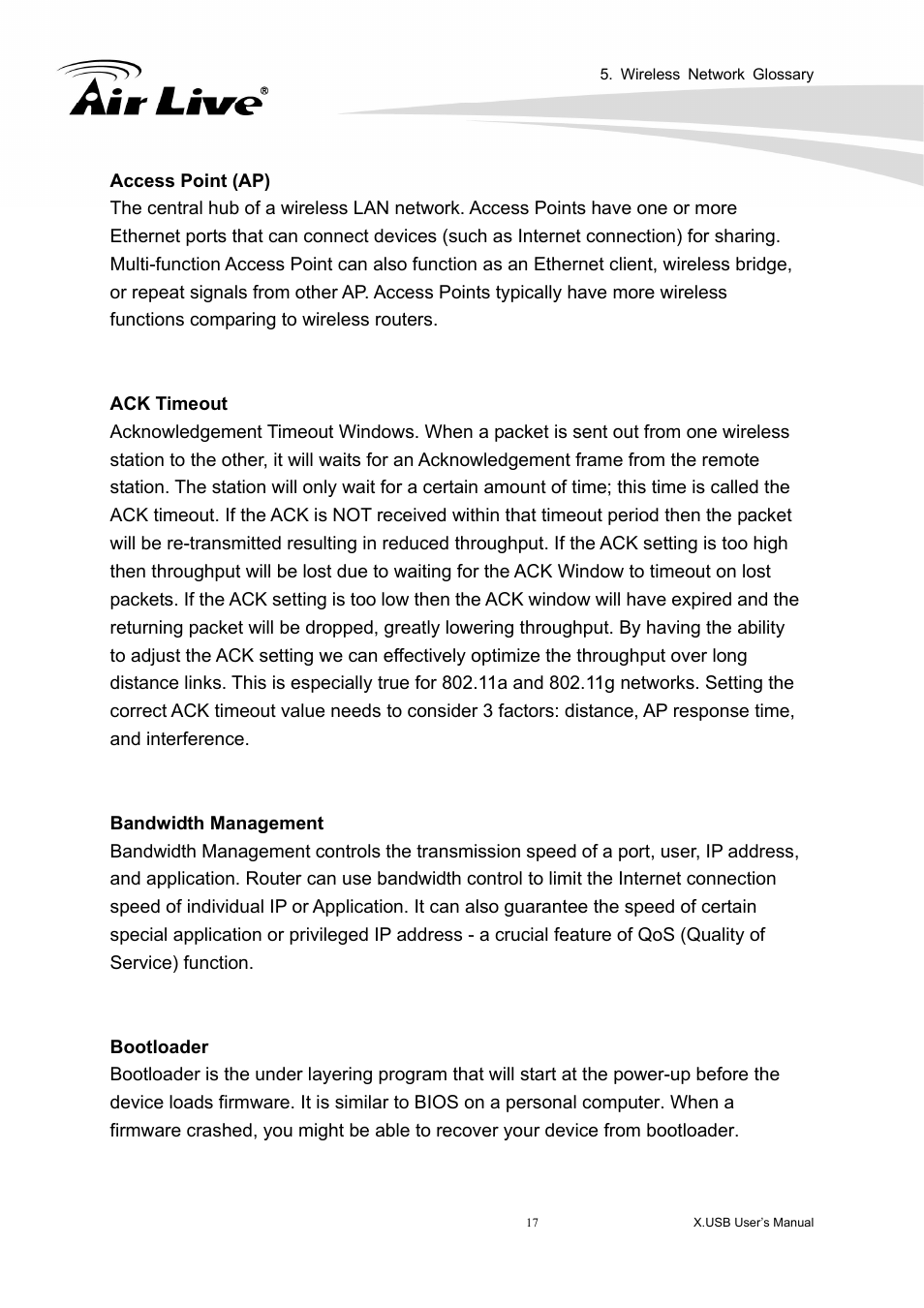 AirLive X.USB User Manual | Page 22 / 36