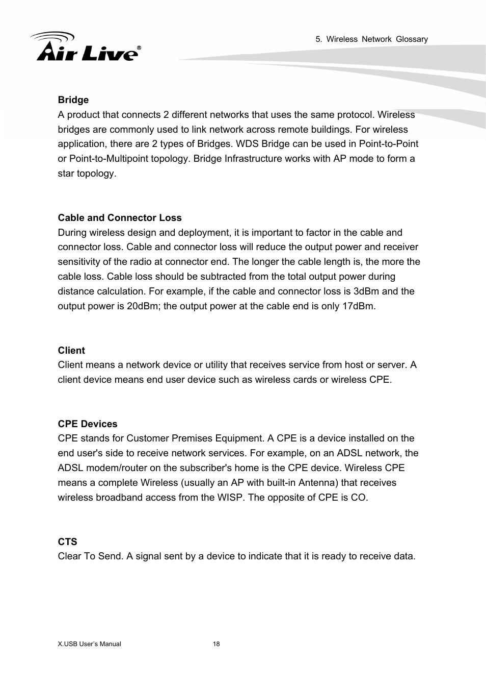 AirLive X.USB User Manual | Page 23 / 36