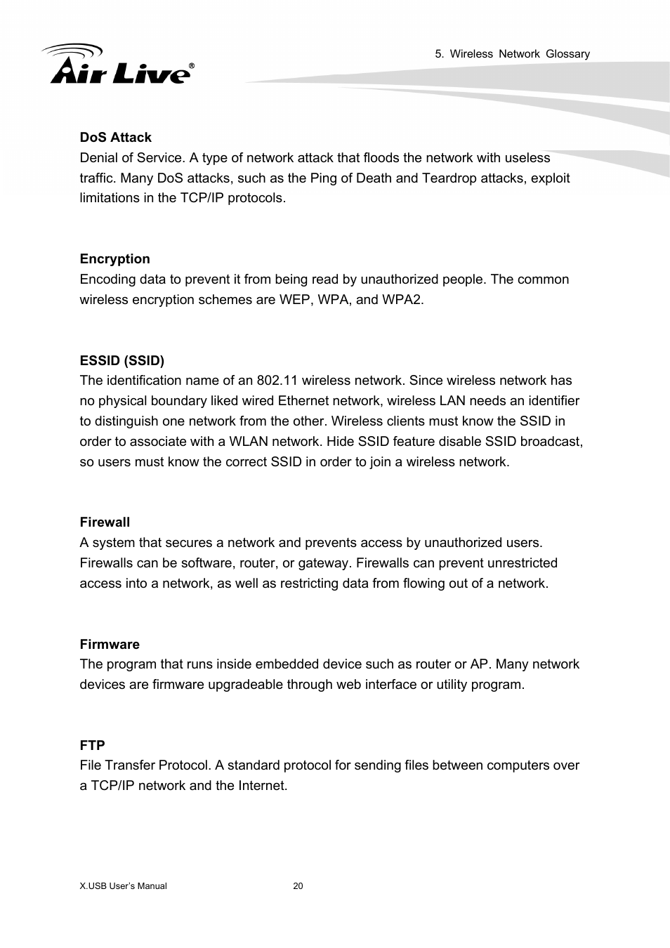 AirLive X.USB User Manual | Page 25 / 36