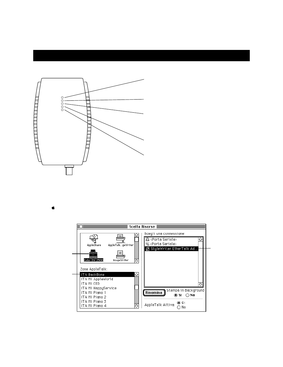Apple StyleWriter EtherTalk Adapter User Manual | Page 10 / 19