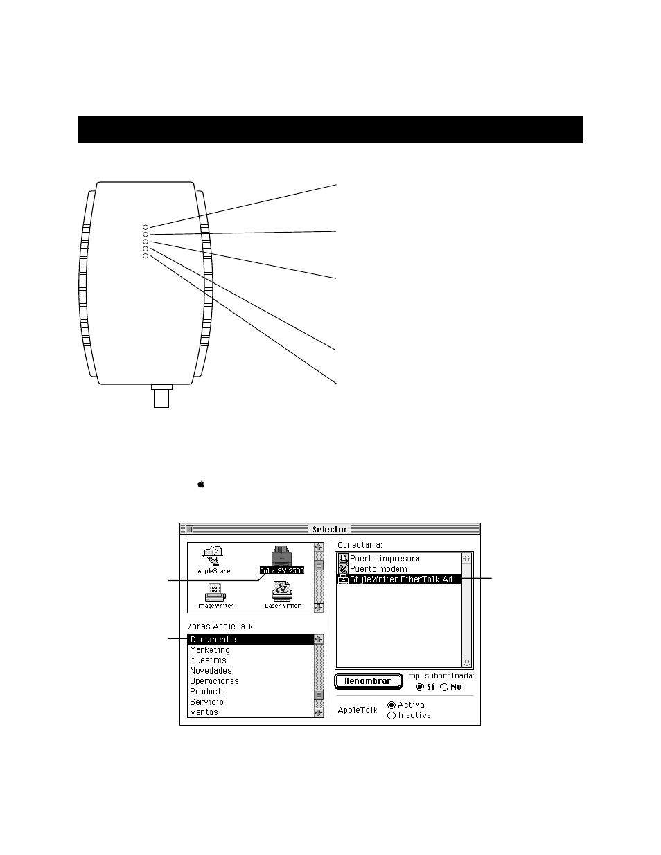 Apple StyleWriter EtherTalk Adapter User Manual | Page 14 / 19
