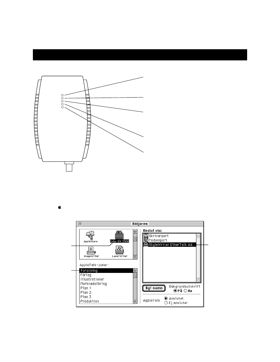 Apple StyleWriter EtherTalk Adapter User Manual | Page 16 / 19