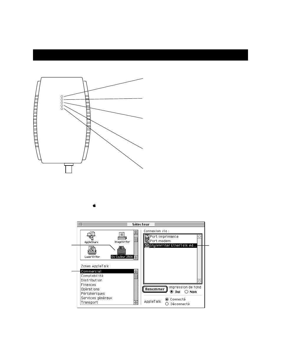 Apple StyleWriter EtherTalk Adapter User Manual | Page 6 / 19