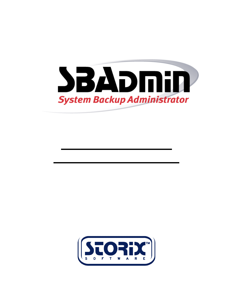 Storix Software SBAdmin (Enabling Backups for Windows and MAC OS X) User Manual | 19 pages