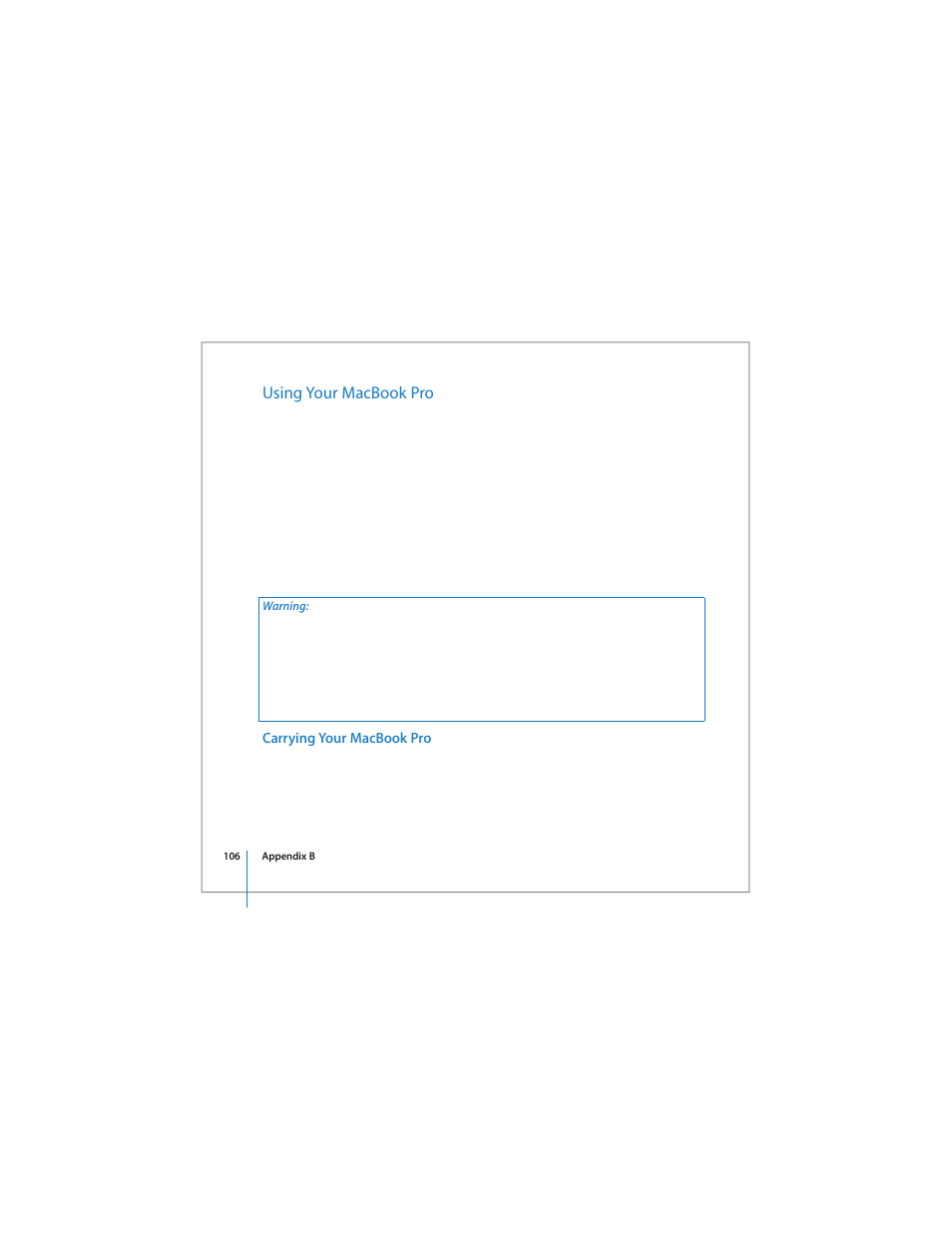 Using your macbook pro | Apple 17-inch MacBook Pro (User’s Guide) User Manual | Page 106 / 144