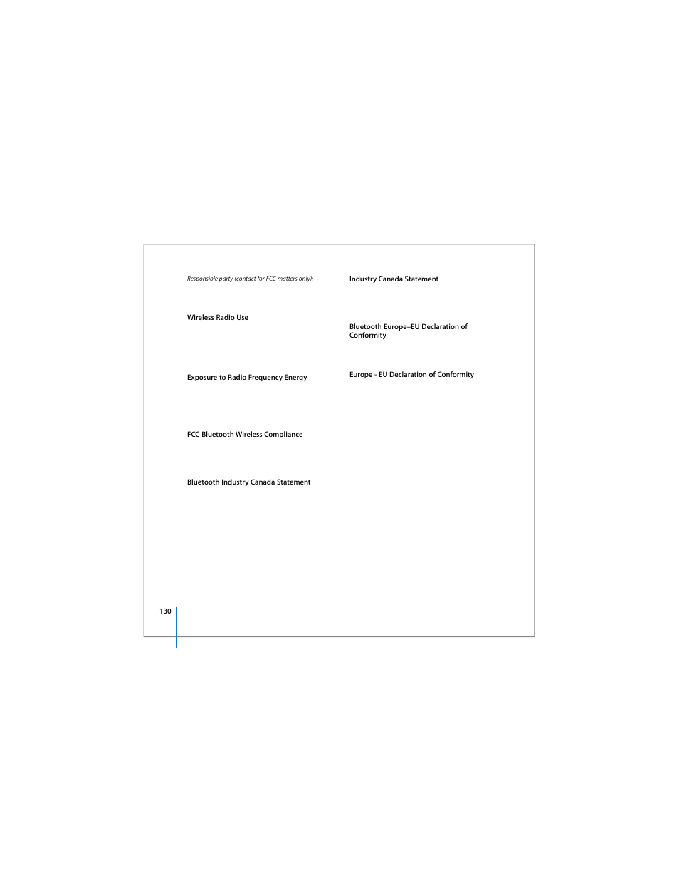 Apple 17-inch MacBook Pro (User’s Guide) User Manual | Page 130 / 144