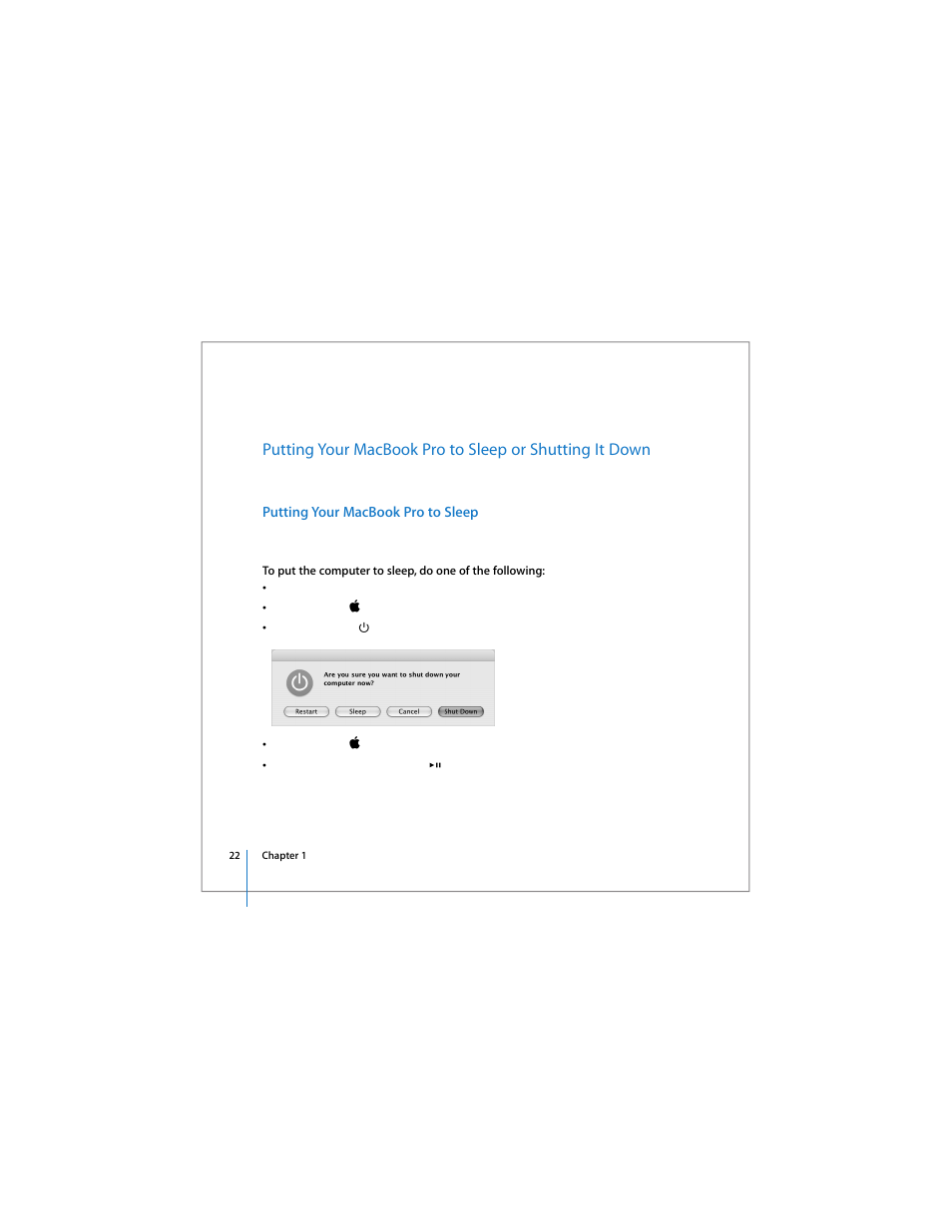 Apple 17-inch MacBook Pro (User’s Guide) User Manual | Page 22 / 144