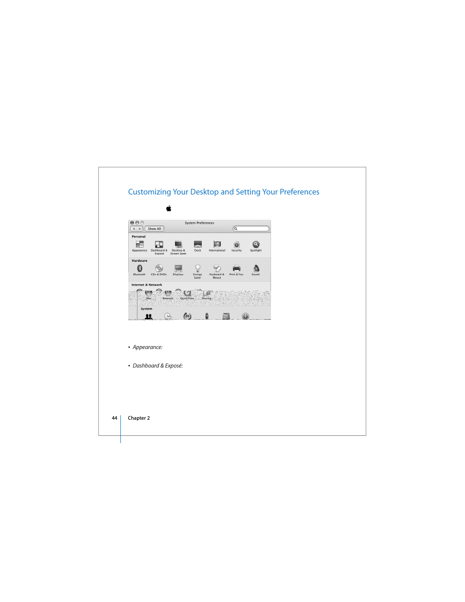 Apple 17-inch MacBook Pro (User’s Guide) User Manual | Page 44 / 144