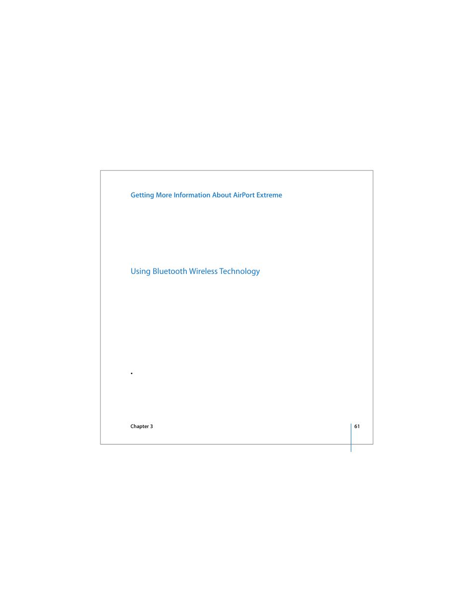 Using bluetooth wireless technology, Ee “using bluetooth wireless technology | Apple 17-inch MacBook Pro (User’s Guide) User Manual | Page 61 / 144