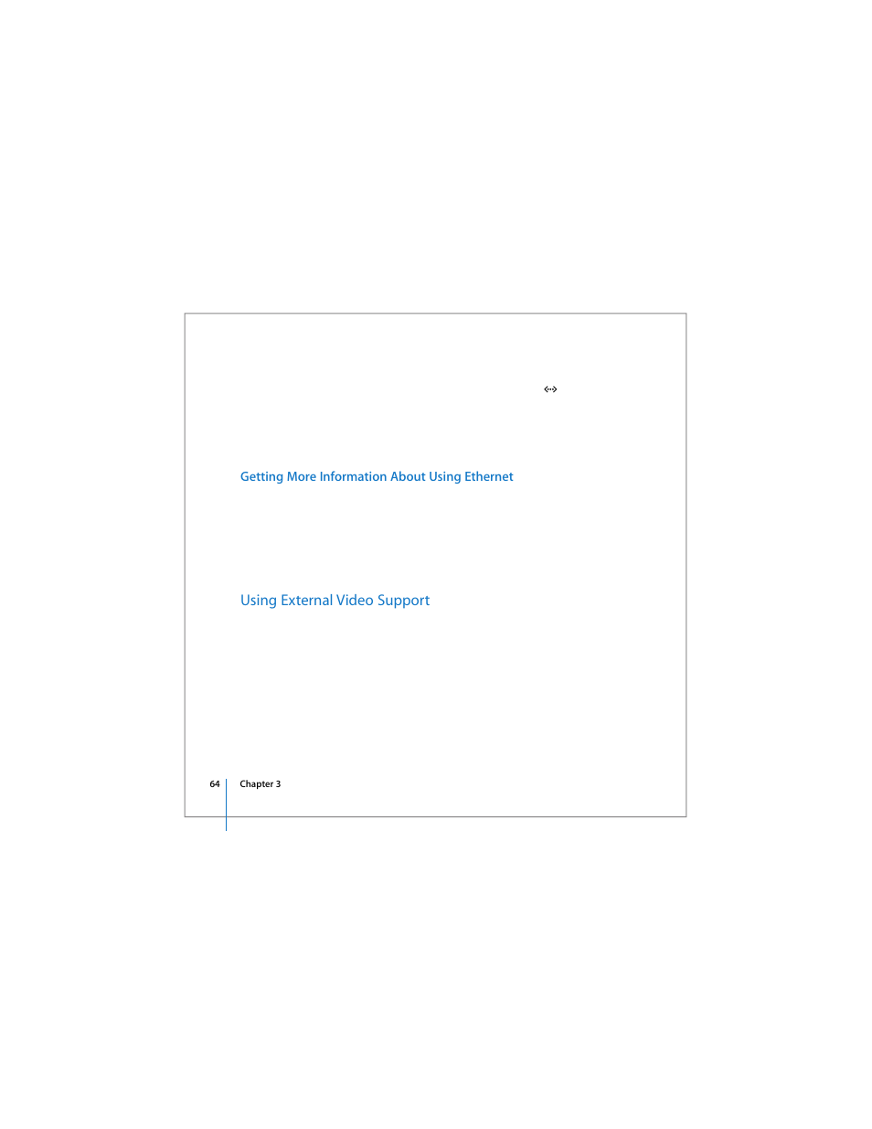 Using external video support, Ee “using | Apple 17-inch MacBook Pro (User’s Guide) User Manual | Page 64 / 144