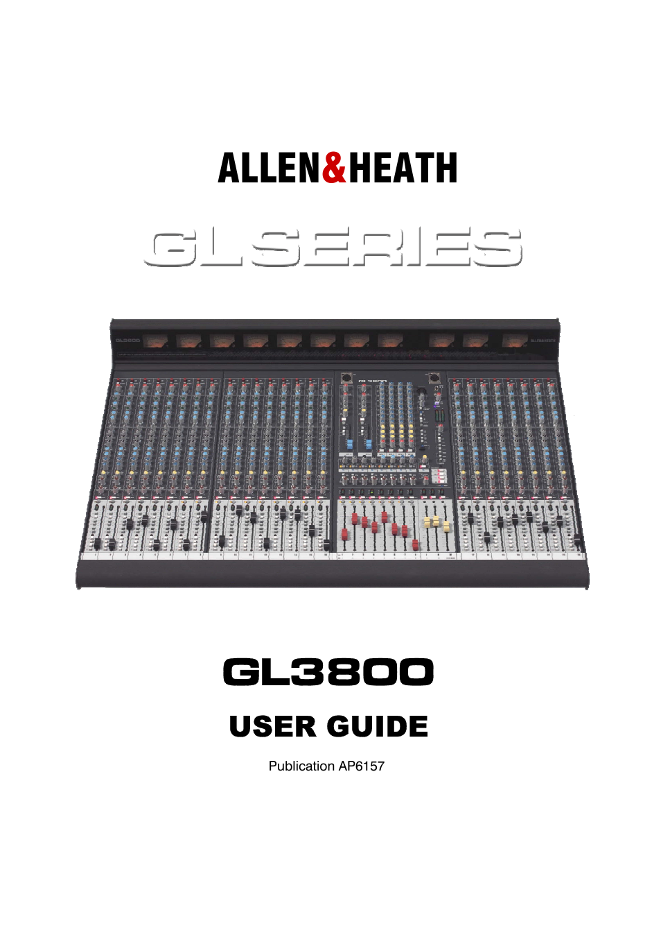 Allen&Heath GL3800 User Manual | 44 pages