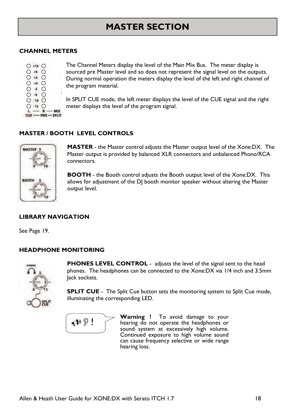 Allen&Heath Xone DX User Manual | Page 18 / 67