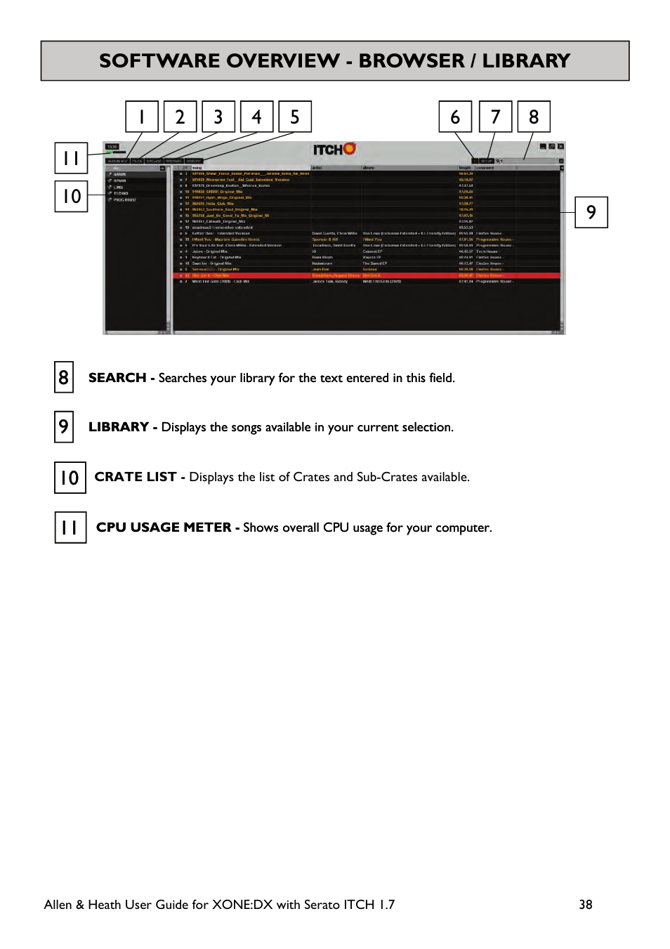 Allen&Heath Xone DX User Manual | Page 38 / 67