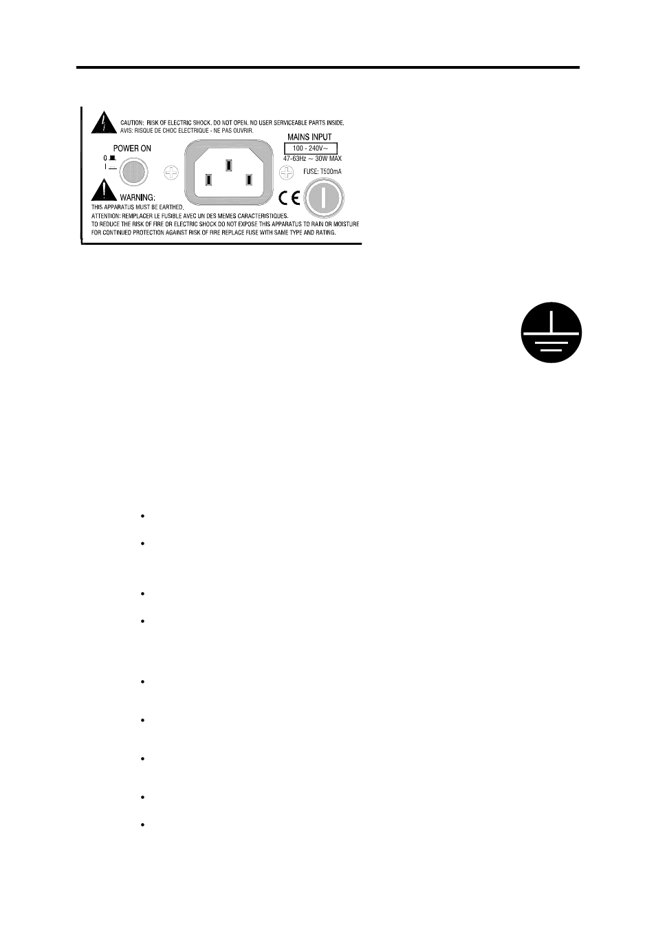 Installation, Connecting mains power, Earthing | Allen&Heath Xone 32 User Manual | Page 10 / 25