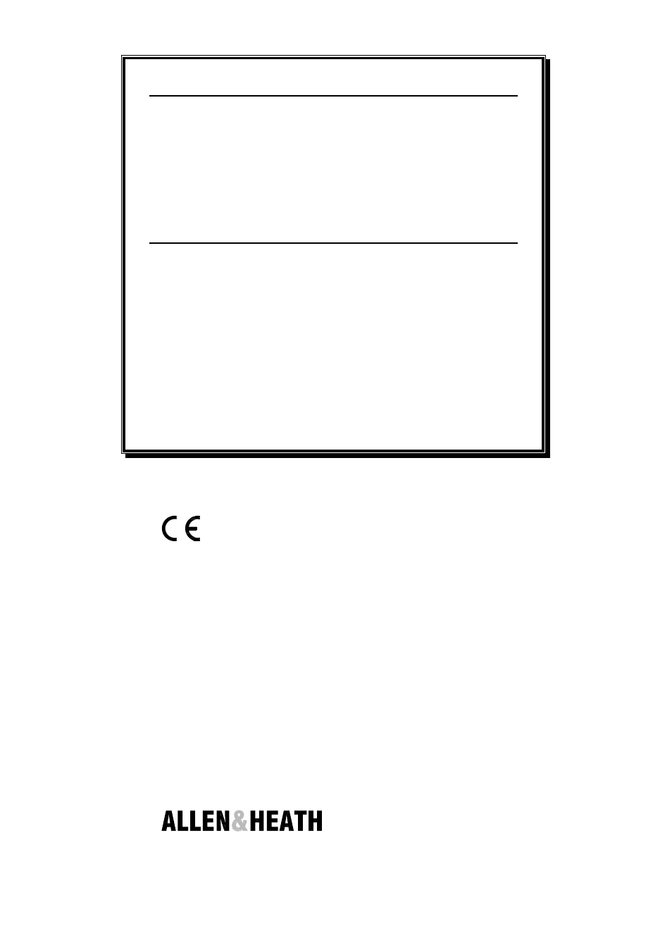 Limited one year warranty, Conditions of warranty | Allen&Heath Xone 32 User Manual | Page 2 / 25