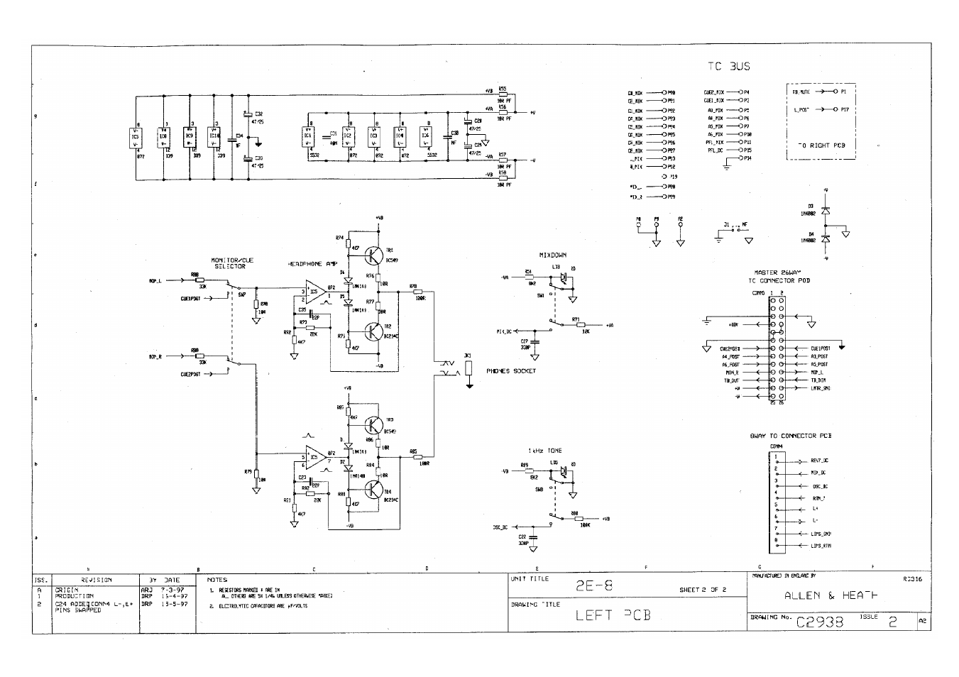 Allen&Heath WZ20 8 2 SERVICE MANUAL User Manual | Page 25 / 35