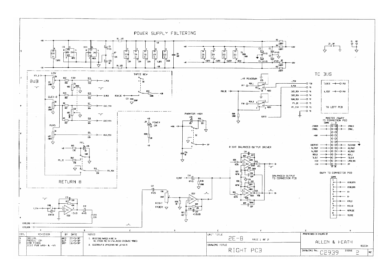 Allen&Heath WZ20 8 2 SERVICE MANUAL User Manual | Page 27 / 35