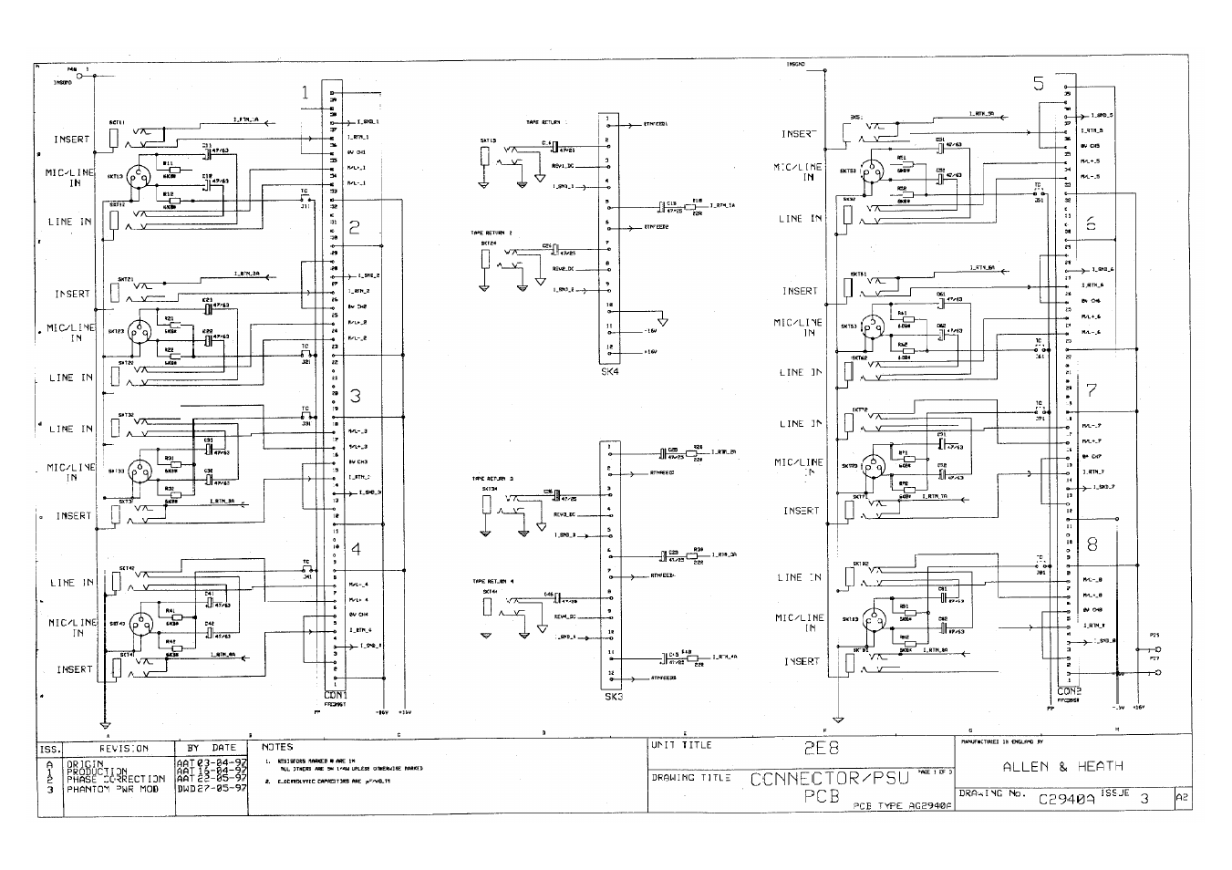 Allen&Heath WZ20 8 2 SERVICE MANUAL User Manual | Page 30 / 35