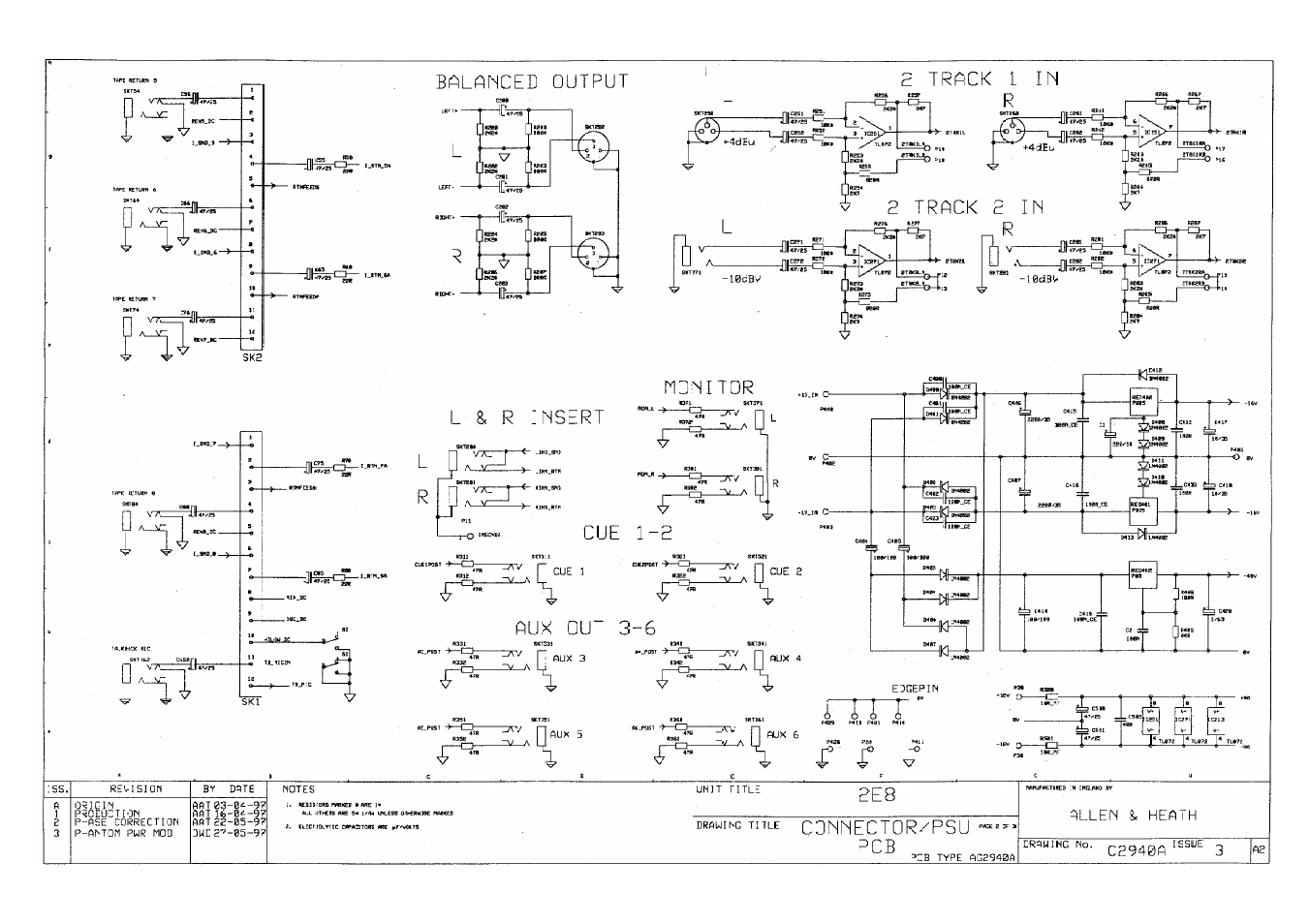 Allen&Heath WZ20 8 2 SERVICE MANUAL User Manual | Page 31 / 35