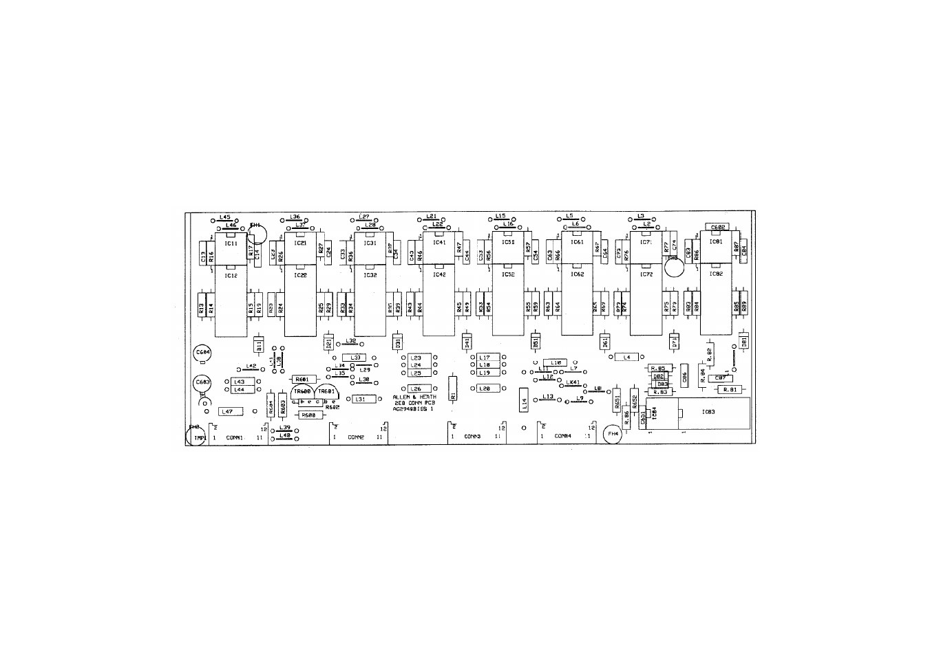 Allen&Heath WZ20 8 2 SERVICE MANUAL User Manual | Page 33 / 35