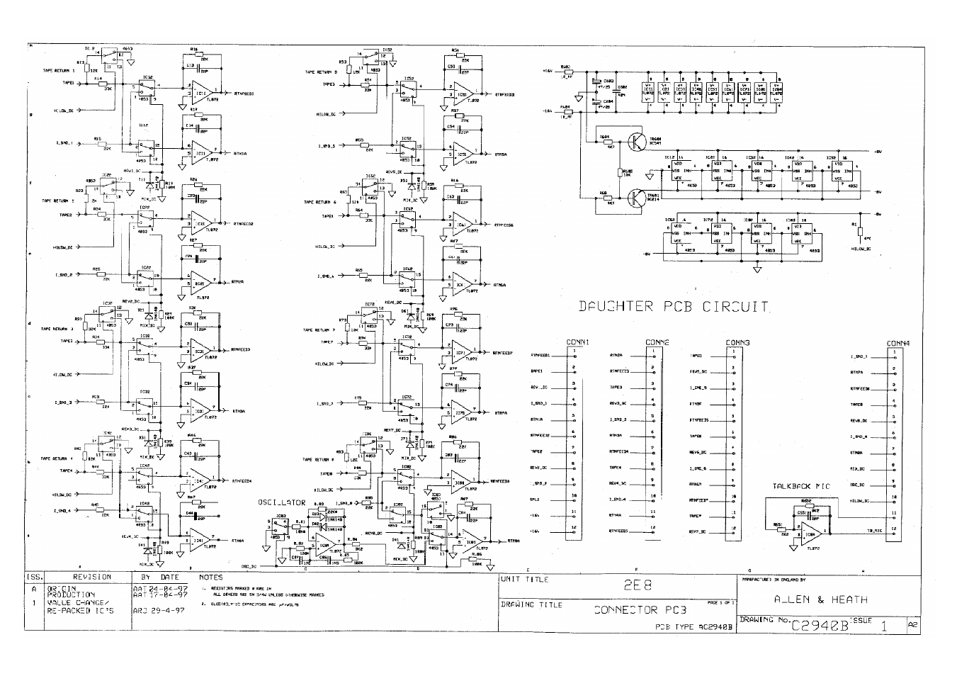 Allen&Heath WZ20 8 2 SERVICE MANUAL User Manual | Page 34 / 35