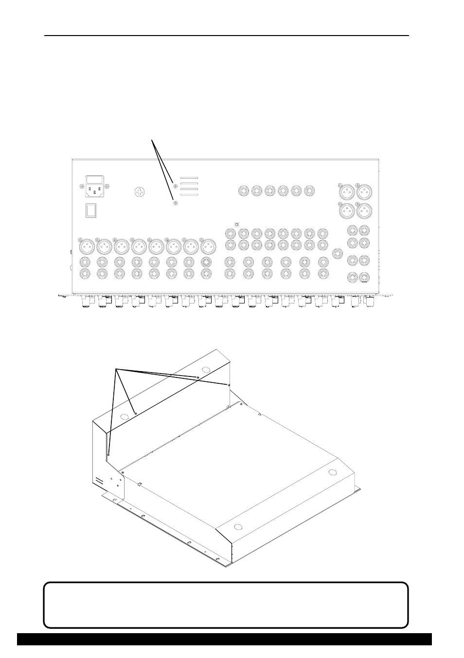 Removing the connector circuit board assembly, Rear cover, Base | Allen&Heath WZ20 8 2 SERVICE MANUAL User Manual | Page 7 / 35