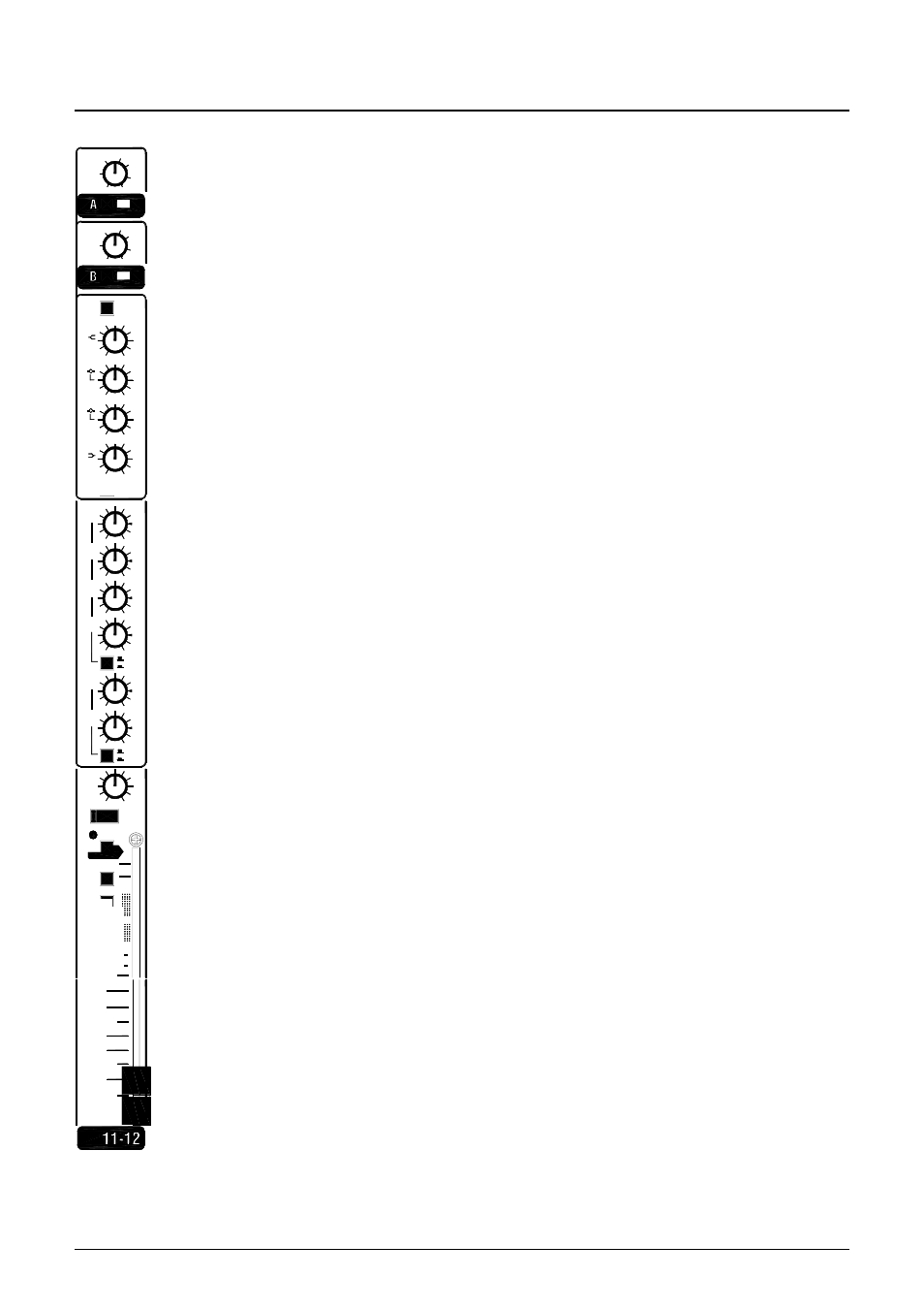 Stereo input channel, Tereo, Nput channel | Wz12:2dx, Only, Wz16:2dx, Wz12:2dx u, Uide | Allen&Heath WZ12 2DX User Manual | Page 16 / 28