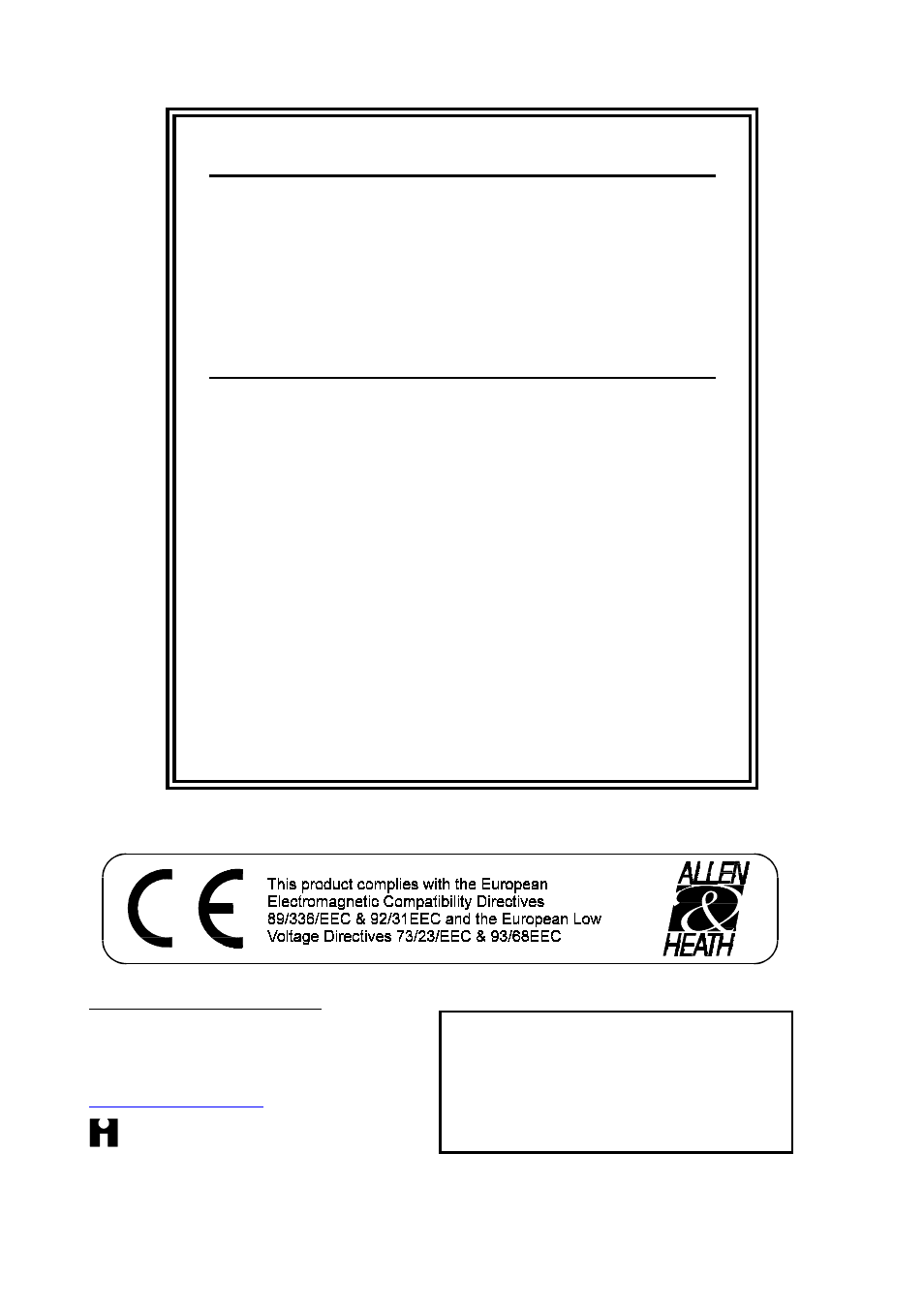Allen&Heath WZ12 2DX User Manual | Page 2 / 28
