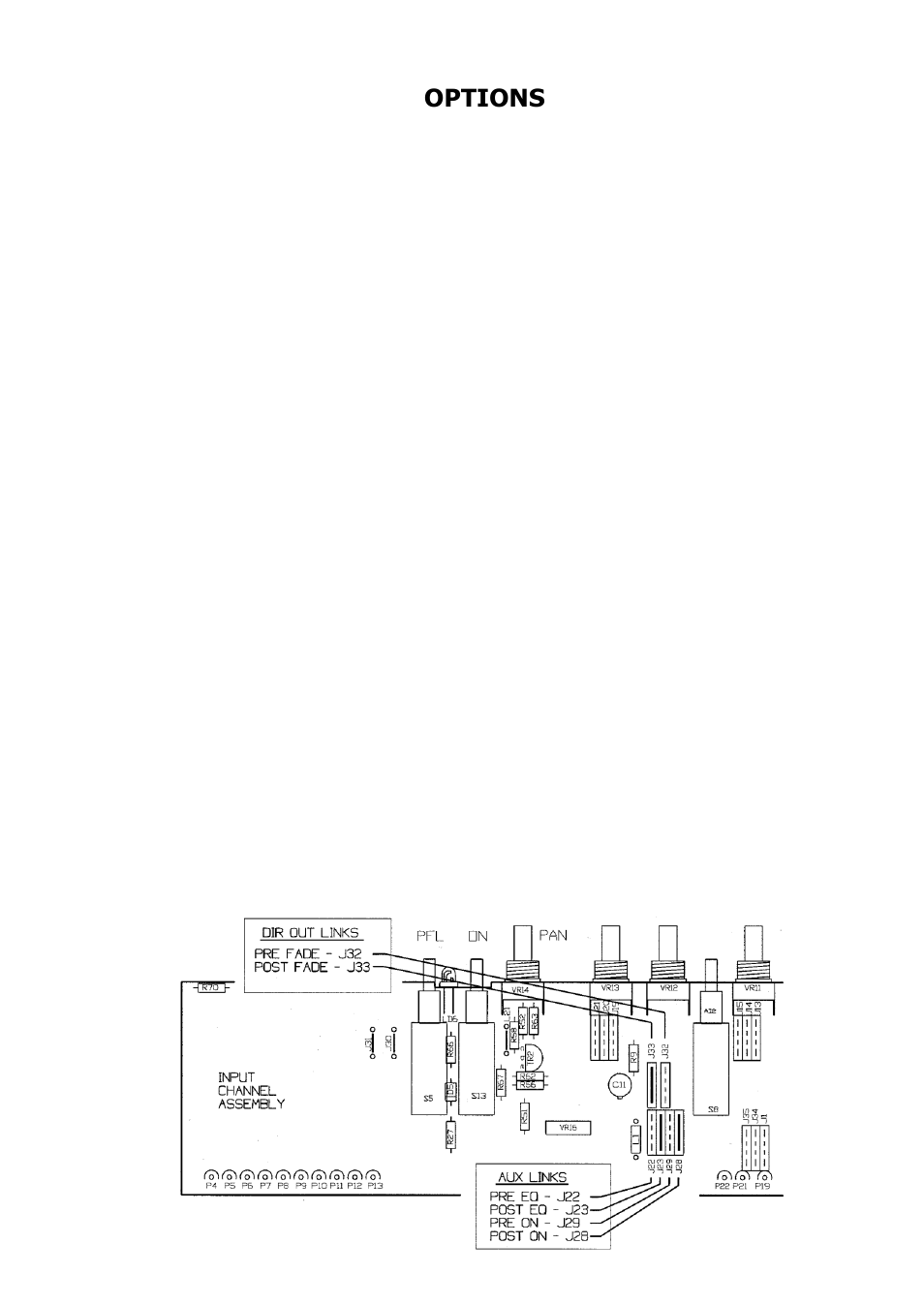 Options | Allen&Heath WZ16 2 User Manual | Page 14 / 16