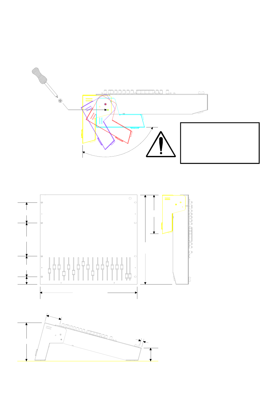 Nstalling, Onsole, 19" r | Allen&Heath WZ16 2 User Manual | Page 6 / 16