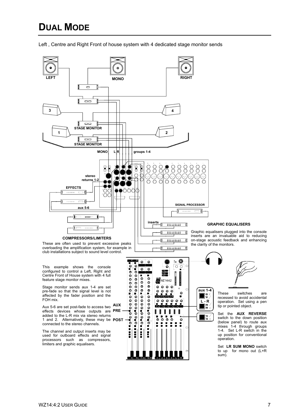 Wz14:4:2 | Allen&Heath WZ14-4-2 User Manual | Page 7 / 21