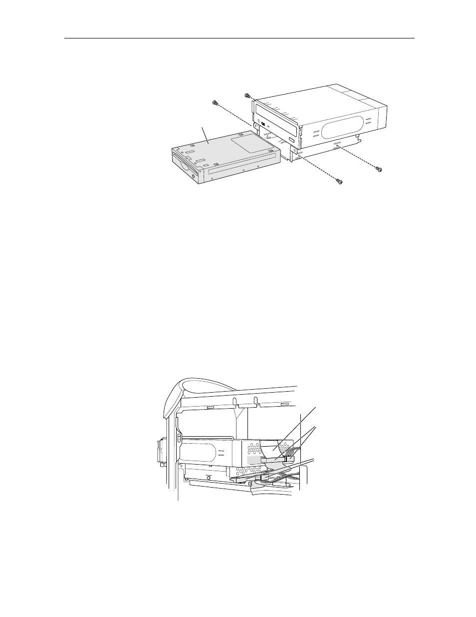 Installing the replacement zip drive | Apple Mac G4 (Zip Drive Replacement) User Manual | Page 5 / 7