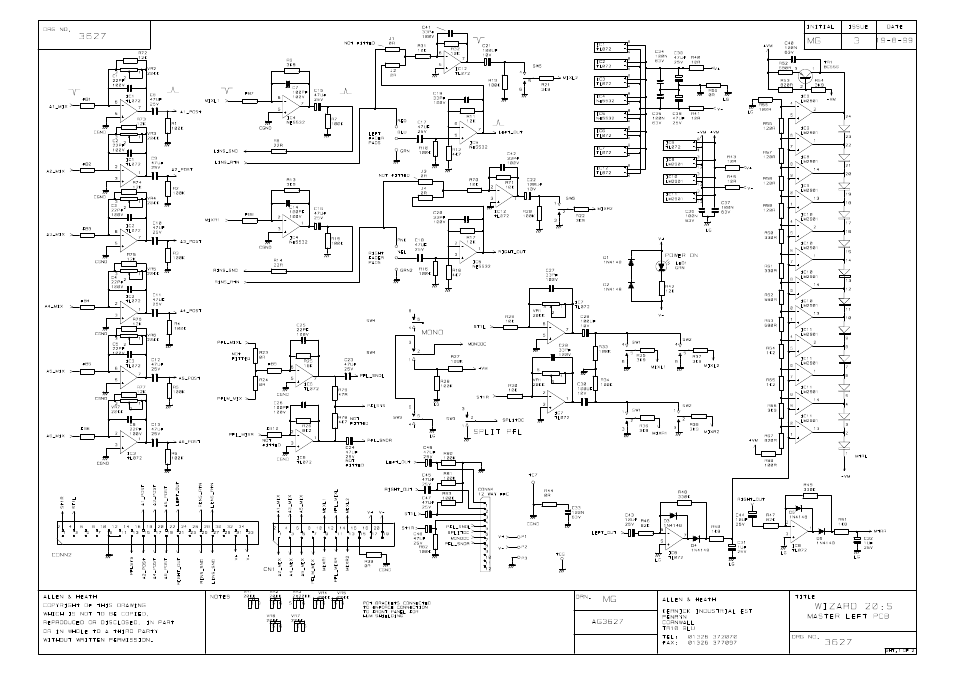 Allen&Heath WZ 20S SERVICE MANUAL User Manual | Page 15 / 23