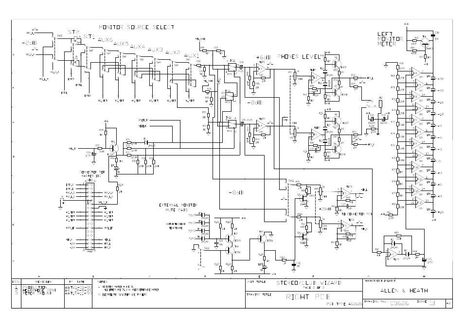 Allen&Heath WZ 20S SERVICE MANUAL User Manual | Page 19 / 23
