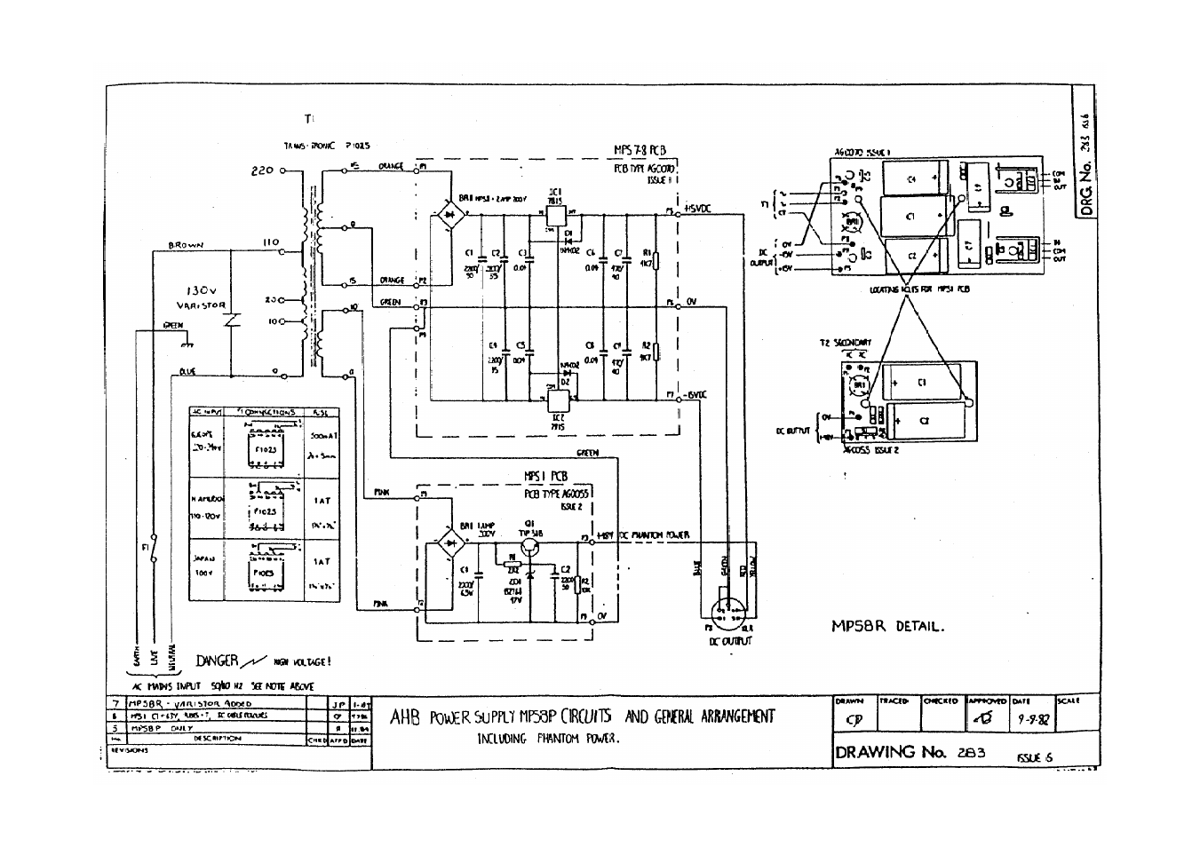 Allen&Heath Scepter SERVICE MANUAL User Manual | Page 21 / 21