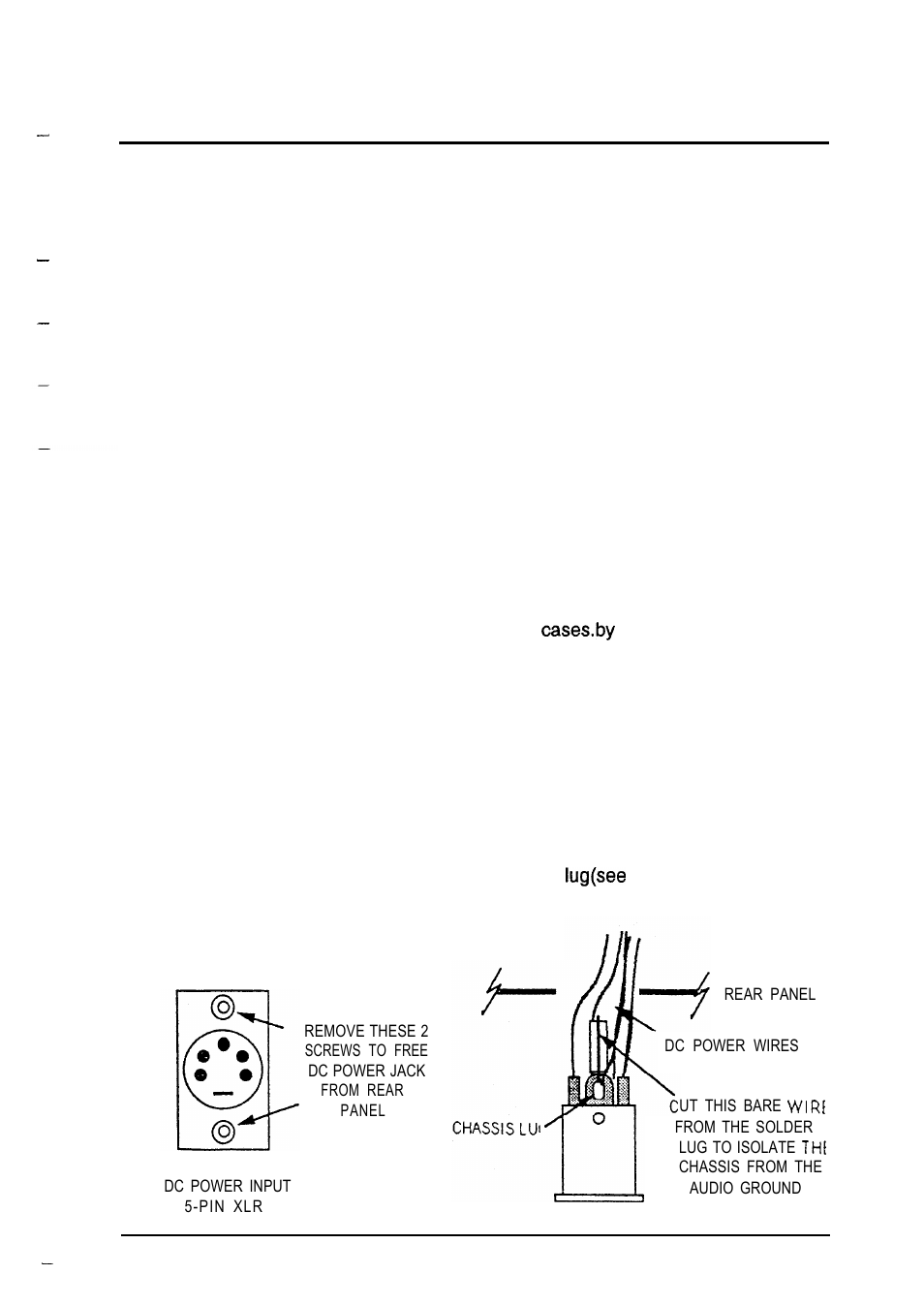 Chassis ground lift | Allen&Heath Scepter SERVICE MANUAL User Manual | Page 9 / 21