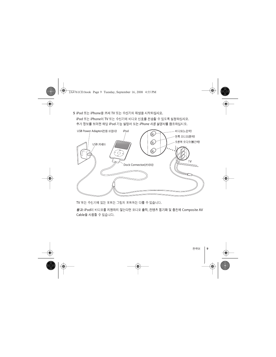 Apple Composite AV Cable User Manual | Page 9 / 14