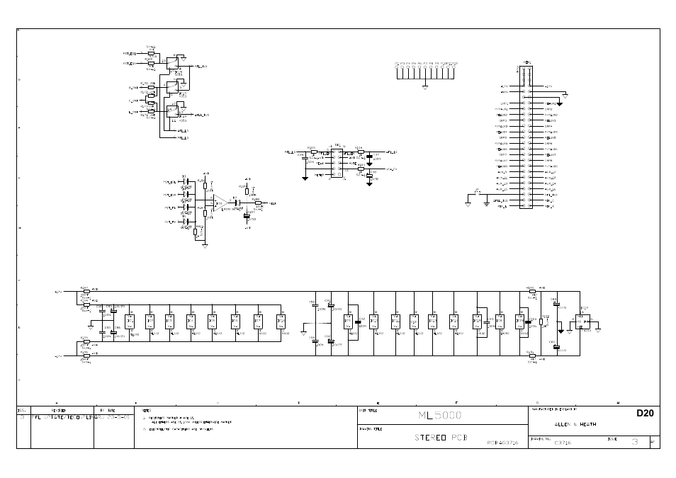 Allen&Heath ML5000 SERVICE MANUAL User Manual | Page 66 / 135