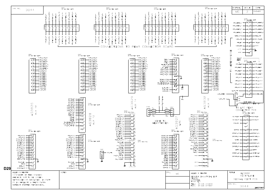 Allen&Heath ML5000 SERVICE MANUAL User Manual | Page 75 / 135