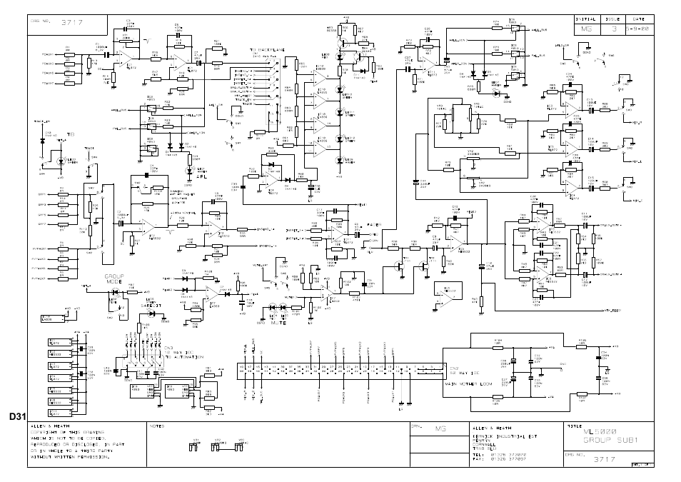 Allen&Heath ML5000 SERVICE MANUAL User Manual | Page 77 / 135