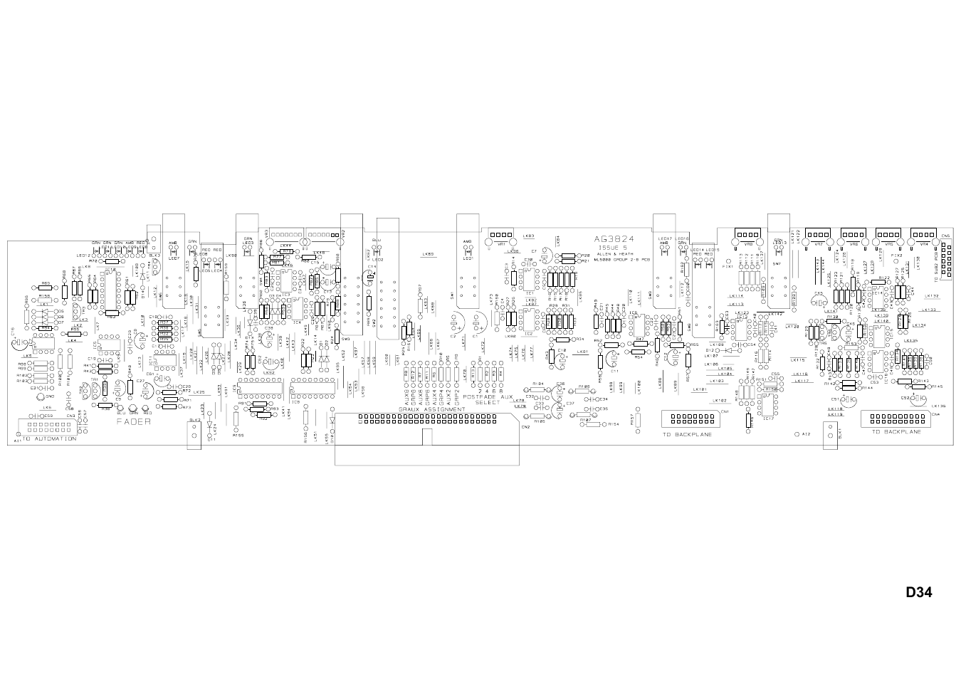 Allen&Heath ML5000 SERVICE MANUAL User Manual | Page 80 / 135