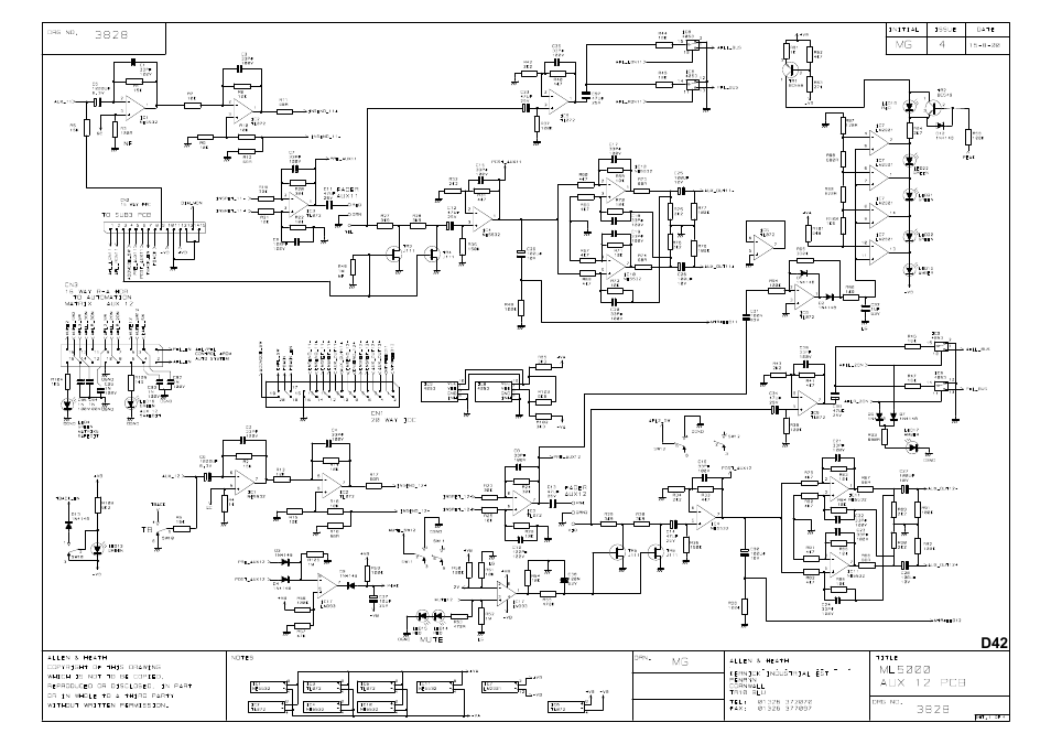 Allen&Heath ML5000 SERVICE MANUAL User Manual | Page 88 / 135
