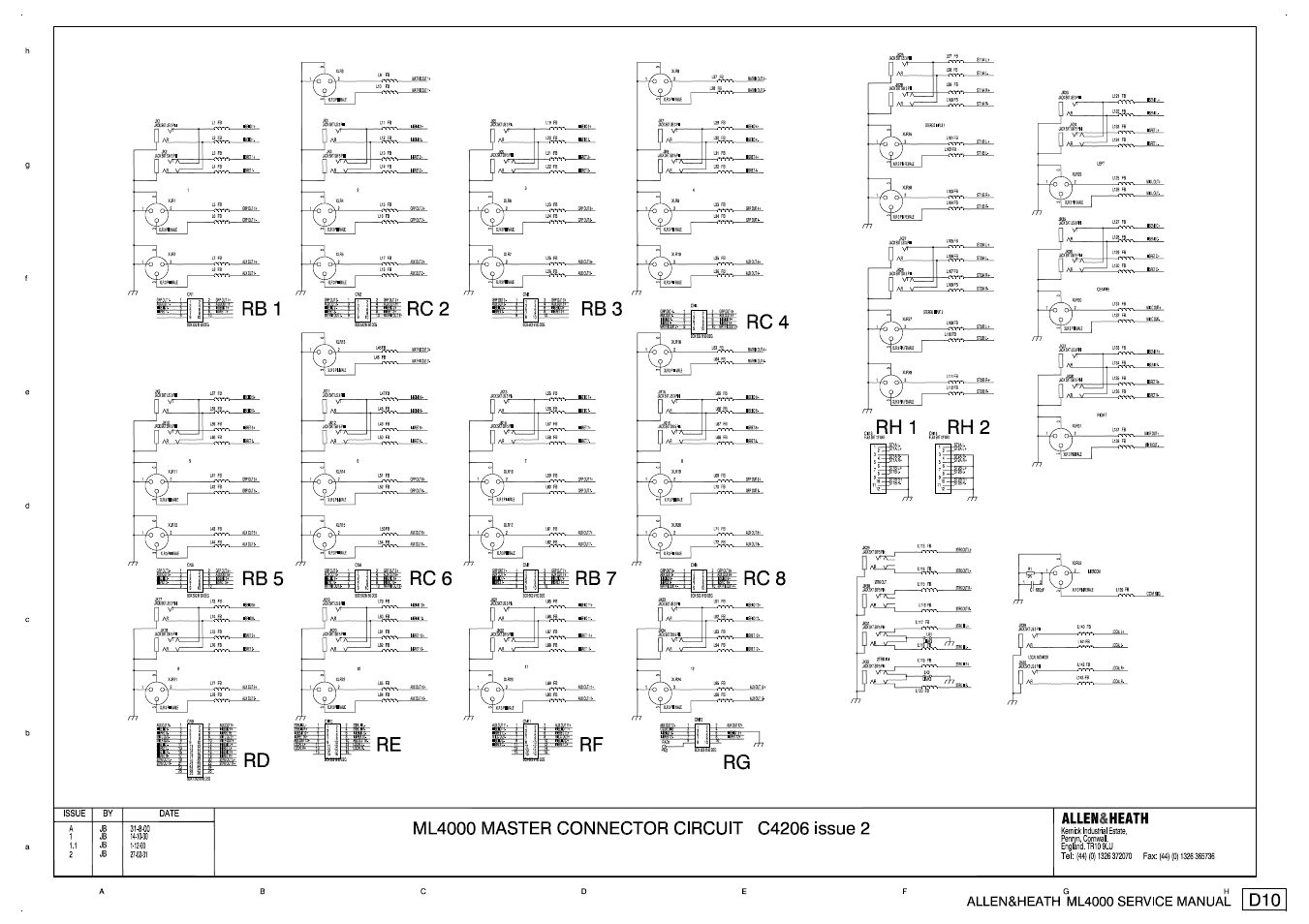 Allen&Heath ML4000 SERVICE MANUAL User Manual | Page 40 / 91