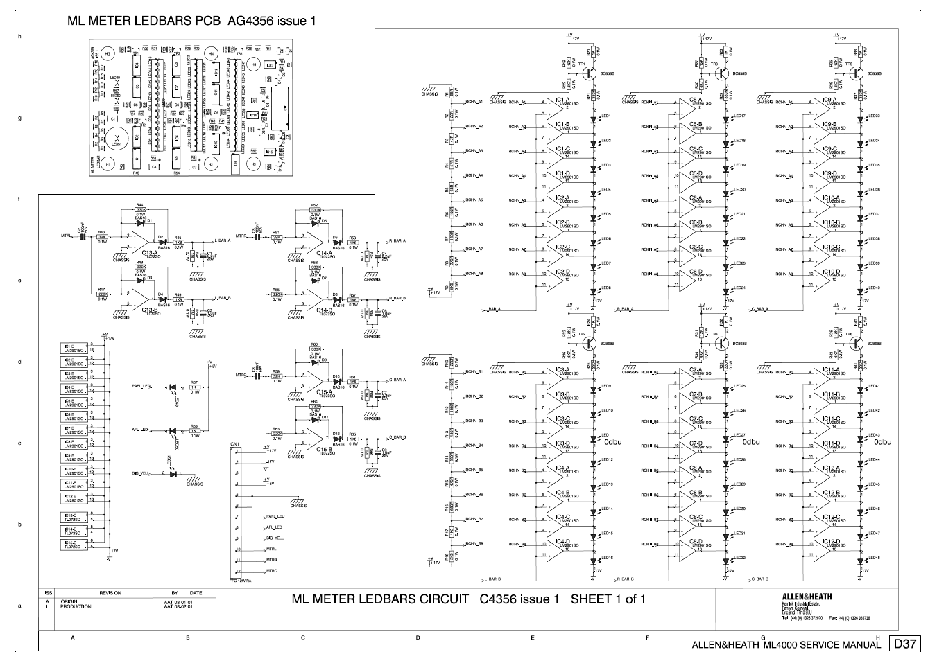 Allen&Heath ML4000 SERVICE MANUAL User Manual | Page 67 / 91