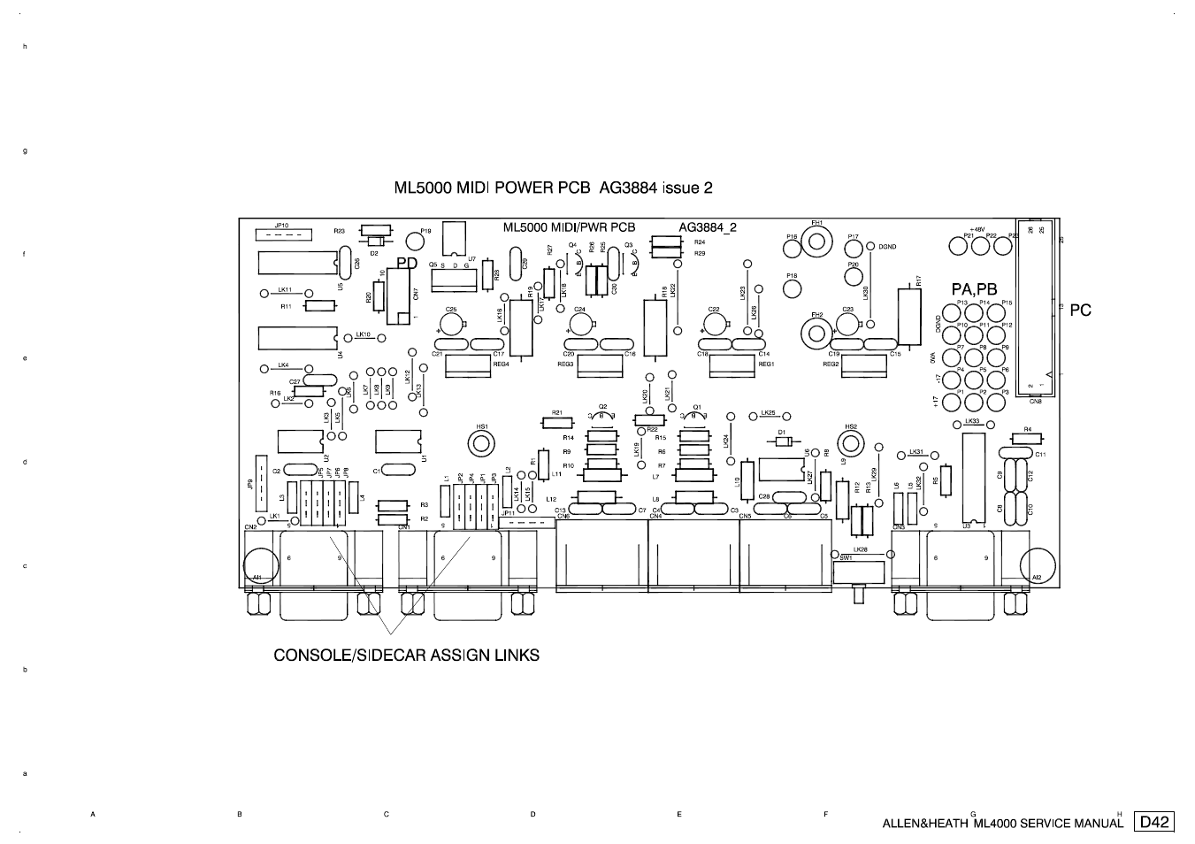 Allen&Heath ML4000 SERVICE MANUAL User Manual | Page 72 / 91