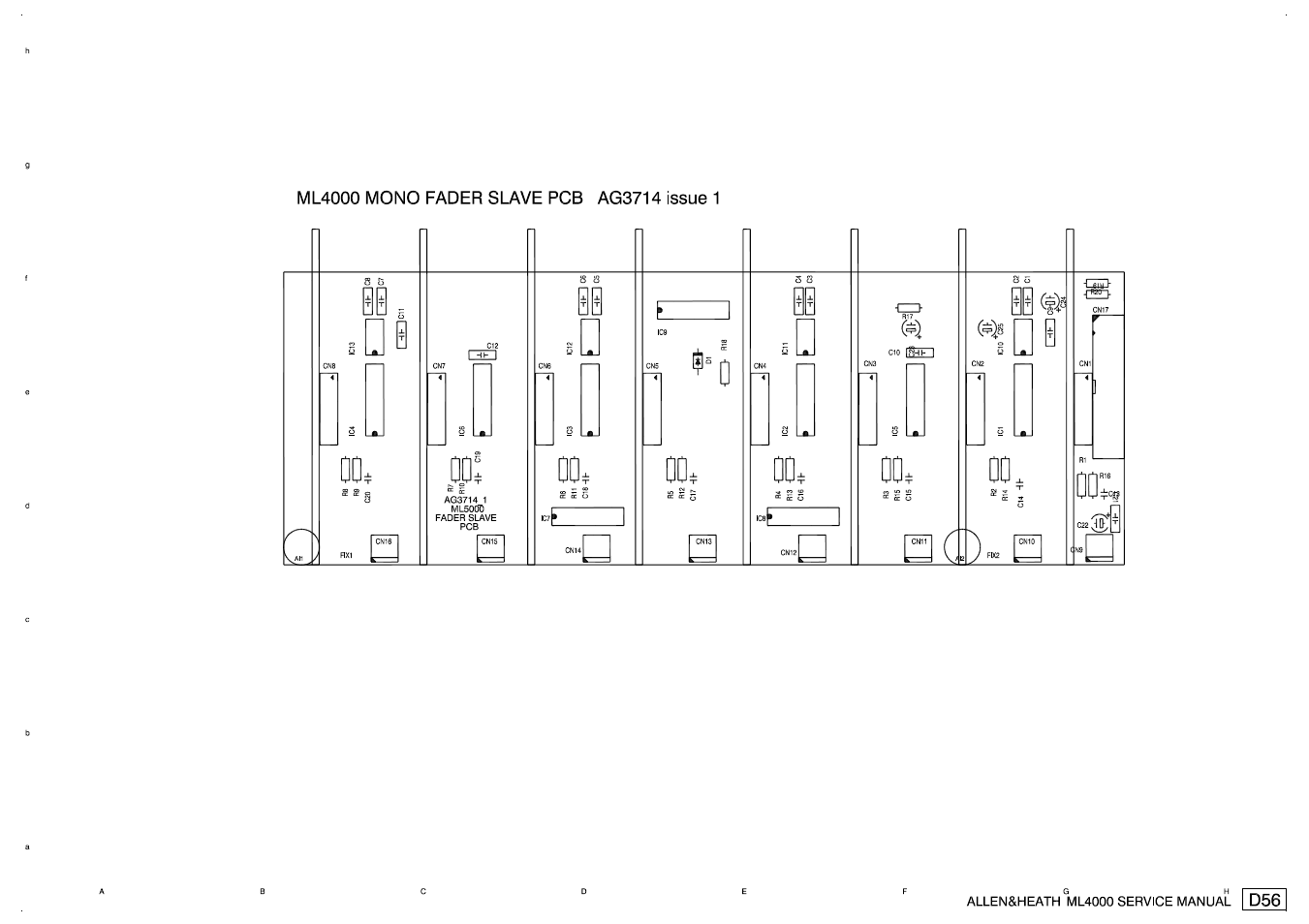 Allen&Heath ML4000 SERVICE MANUAL User Manual | Page 86 / 91