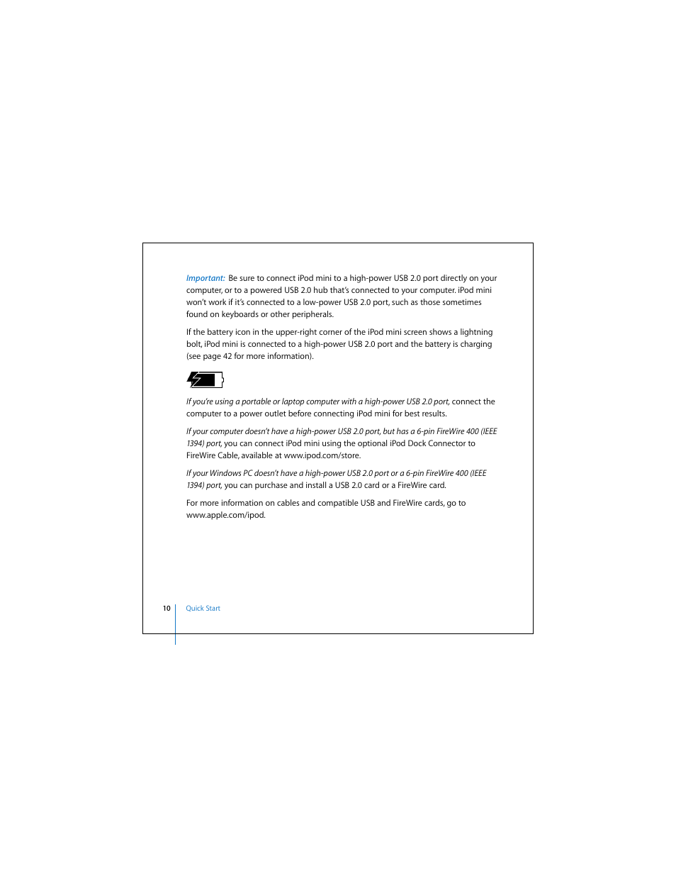 Apple iPod mini (User’s Guide) User Manual | Page 10 / 63