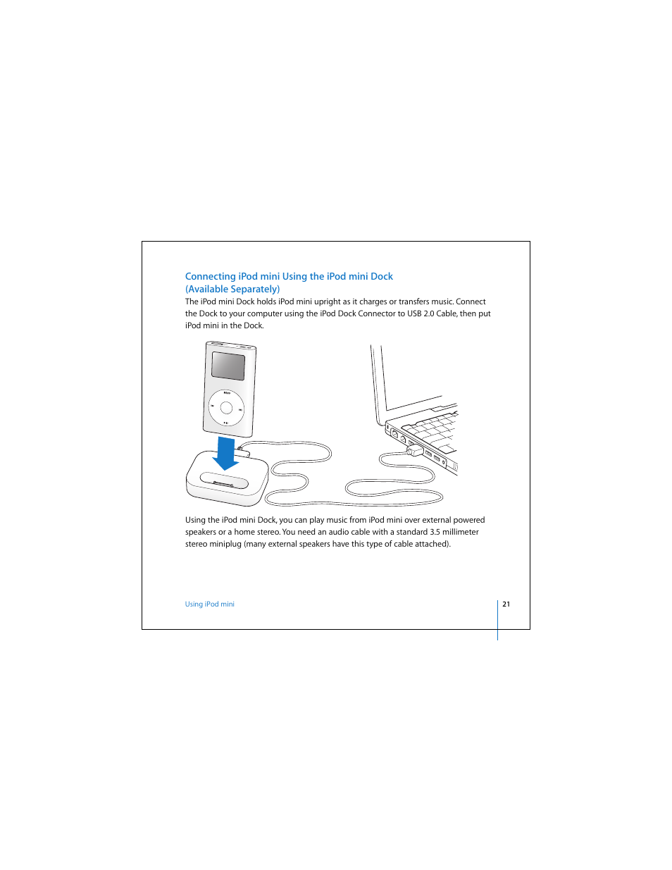 Apple iPod mini (User’s Guide) User Manual | Page 21 / 63