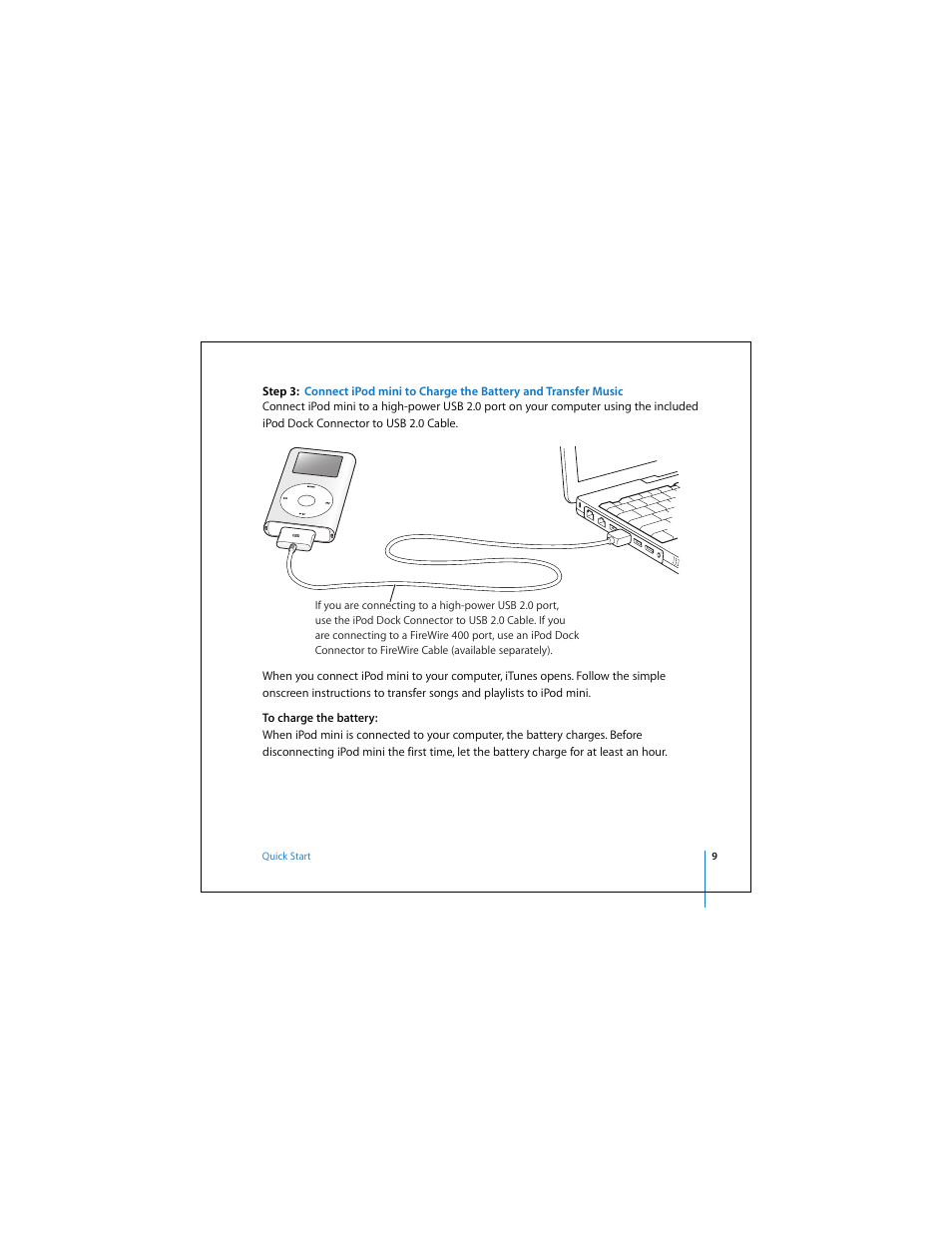 Apple iPod mini (User’s Guide) User Manual | Page 9 / 63